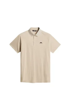 Golf|Polo Shirts<J.Lindeberg Tech Hybrid Polo Moonbeam
