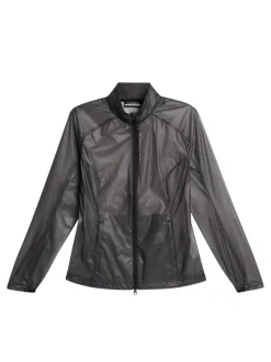 Golf|Outerwear<J.Lindeberg Thea Wind Jacket Black