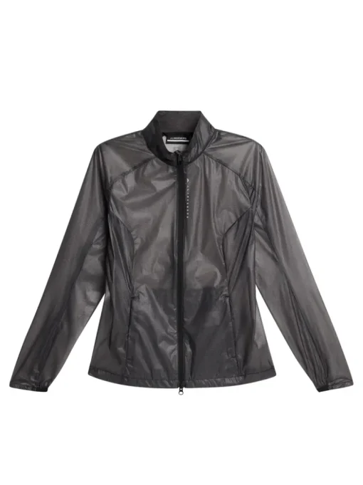 Golf|Outerwear<J.Lindeberg Thea Wind Jacket Black