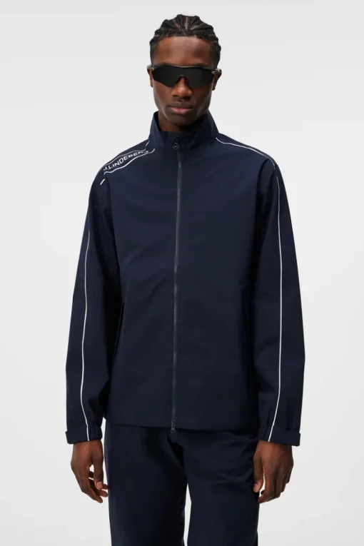 Jackets<J.Lindeberg Theo Rain Jacket JLNavy