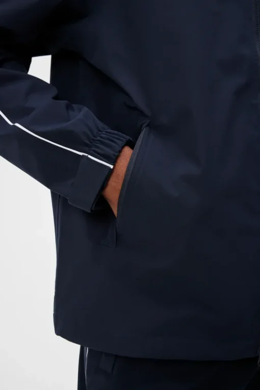 Jackets<J.Lindeberg Theo Rain Jacket JLNavy