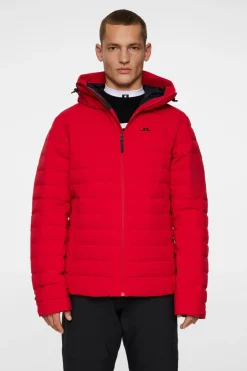 Ski|Outerwear<J.Lindeberg Thermic Down Jacket BarbadosCherry