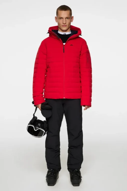 Ski|Outerwear<J.Lindeberg Thermic Down Jacket BarbadosCherry