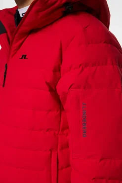 Ski|Outerwear<J.Lindeberg Thermic Down Jacket BarbadosCherry