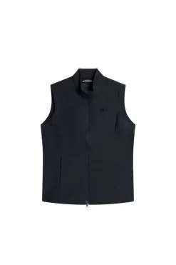 Golf|Vests<J.Lindeberg Thorine Vest JLNavy