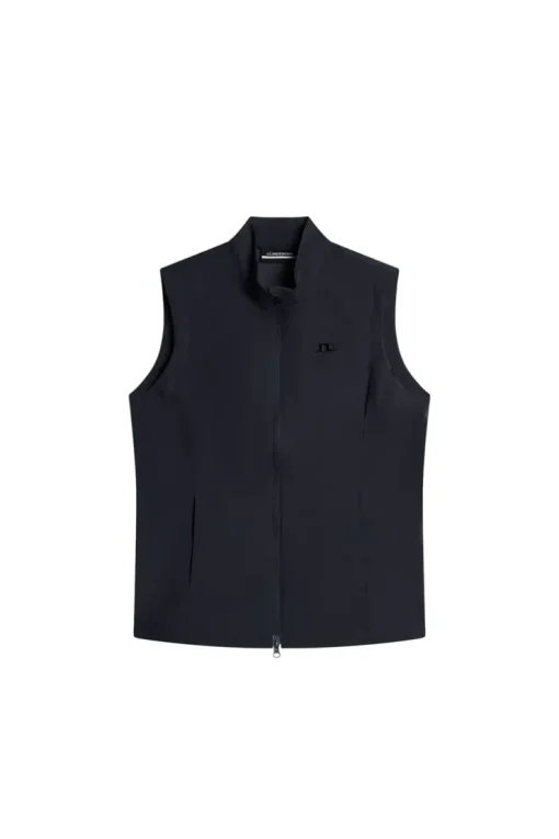 Golf|Vests<J.Lindeberg Thorine Vest JLNavy