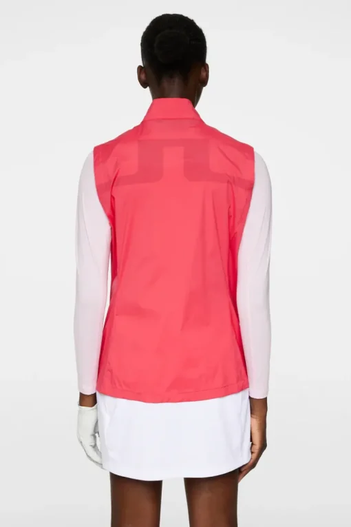Golf|Vests<J.Lindeberg Thorine Vest Azalea