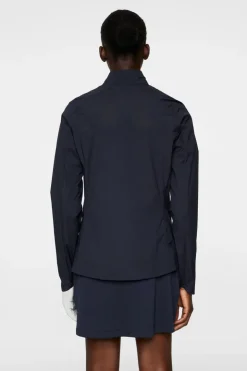 Golf|Jackets<J.Lindeberg Thorine Wind Jacket JLNavy