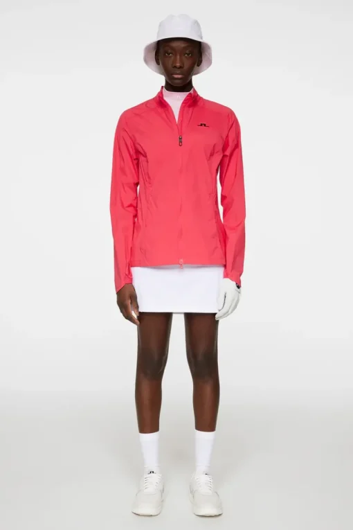 Golf|Jackets<J.Lindeberg Thorine Wind Jacket Azalea