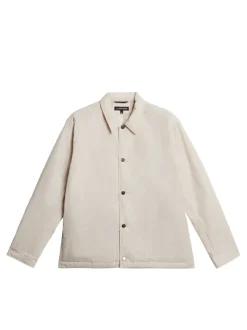 Jackets|Outerwear<J.Lindeberg Tibor Tech Overshirt Moonbeam