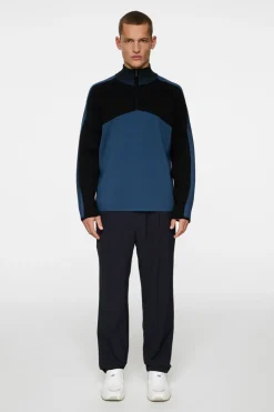 Knitwear|Tops<J.Lindeberg Tim Tech Knit Quarter Zip KeyLargo