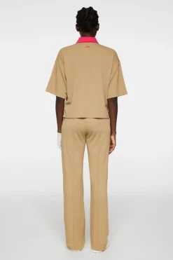 Golf|Trousers<J.Lindeberg Tina Jersey Pants TigersEye