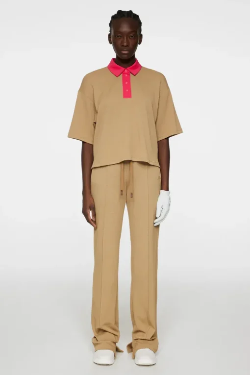 Golf|Trousers<J.Lindeberg Tina Jersey Pants TigersEye