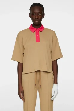 Golf|Tops<J.Lindeberg Tina Top TigersEye