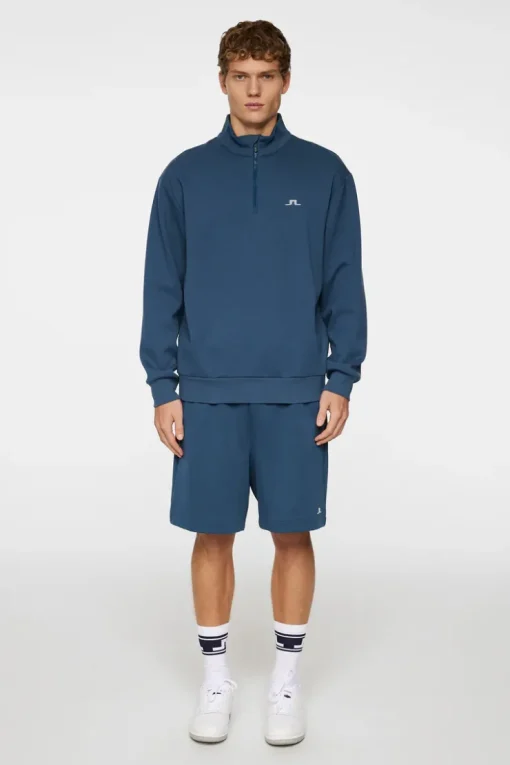 Tennis|Sweaters<J.Lindeberg Tino Zip Sweatshirt KeyLargo