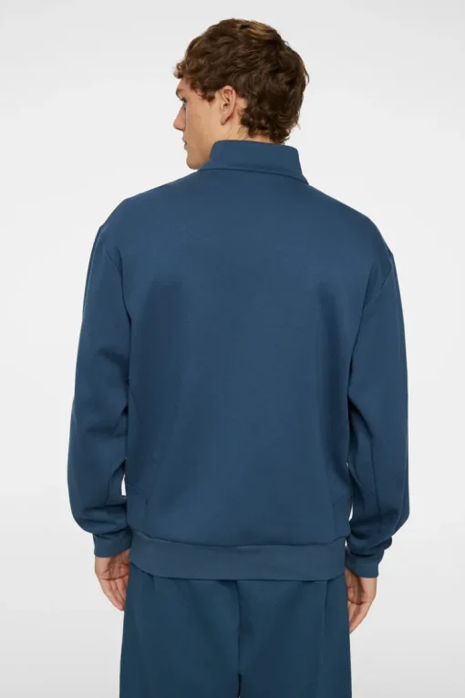 Tennis|Sweaters<J.Lindeberg Tino Zip Sweatshirt KeyLargo