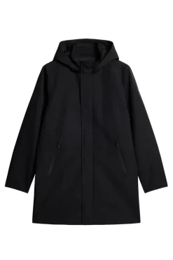 Jackets|Outerwear<J.Lindeberg Tobias 2L Midlength Jacket Black