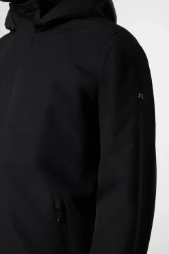 Jackets|Outerwear<J.Lindeberg Tobias 2L Midlength Jacket Black