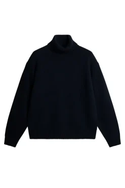 Après Ski<J.Lindeberg Todd Heavy Knit Turtleneck JLNavy