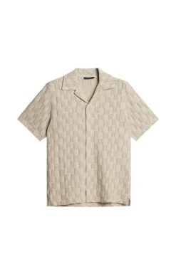 Polo Shirts|Tops<J.Lindeberg Torpa Resort Jersey Shirt BridgeStackMoonbeam