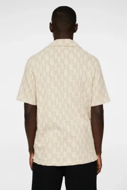 Polo Shirts|Tops<J.Lindeberg Torpa Resort Jersey Shirt BridgeStackMoonbeam