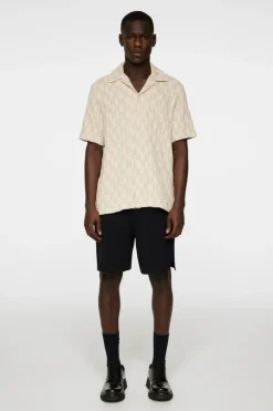 Polo Shirts|Tops<J.Lindeberg Torpa Resort Jersey Shirt BridgeStackMoonbeam