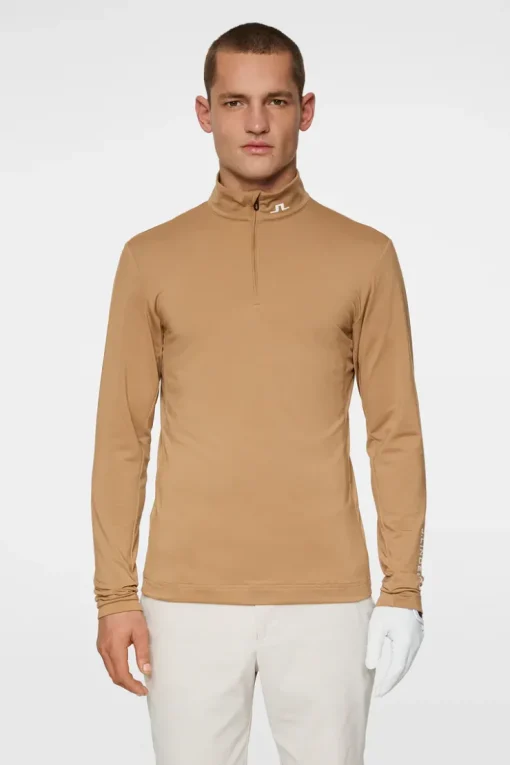 Golf|Base & Mid Layers<J.Lindeberg Tour Tech Mid Layer TigersEye