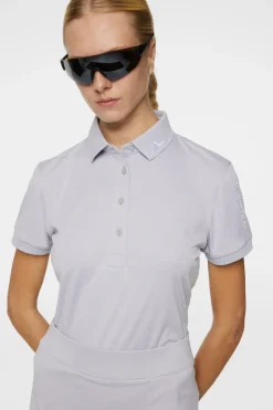 Golf|Tops<J.Lindeberg Tour Tech Polo LightGreyMelange