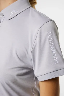 Golf|Tops<J.Lindeberg Tour Tech Polo LightGreyMelange