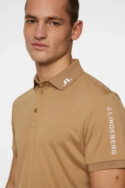 Golf|Polo Shirts<J.Lindeberg Tour Tech Polo TigersEye