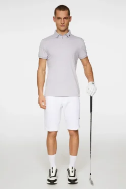 Golf|Polo Shirts<J.Lindeberg Tour Tech Polo LightGreyMelange