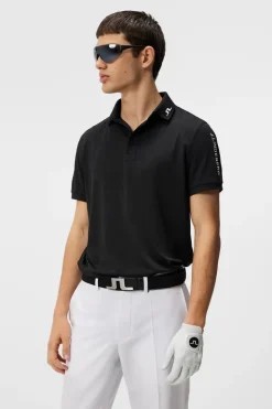 Golf|Polo Shirts<J.Lindeberg Tour Tech Reg Fit Golf Polo Black
