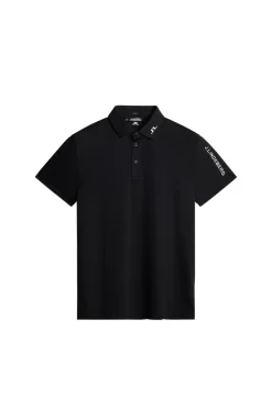 Golf|Polo Shirts<J.Lindeberg Tour Tech Reg Fit Golf Polo Black