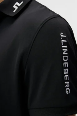 Golf|Polo Shirts<J.Lindeberg Tour Tech Reg Fit Golf Polo Black