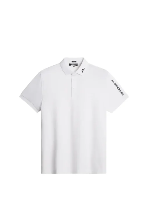 Golf|Polo Shirts<J.Lindeberg Tour Tech Reg Fit Golf Polo White