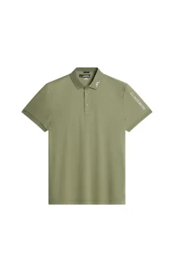 Golf|Polo Shirts<J.Lindeberg Tour Tech Slim Fit Polo OilGreen