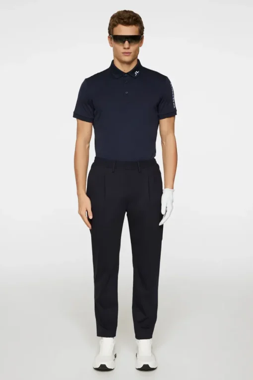 Golf|Polo Shirts<J.Lindeberg Tour Tech Slim Fit Polo JLNavy