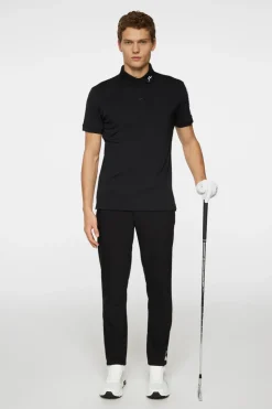 Golf|Polo Shirts<J.Lindeberg Tour Tech Slim Fit Polo Black