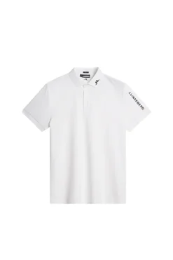 Golf|Polo Shirts<J.Lindeberg Tour Tech Slim Fit Polo White