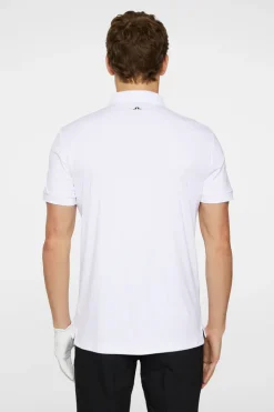 Golf|Polo Shirts<J.Lindeberg Tour Tech Slim Fit Polo White