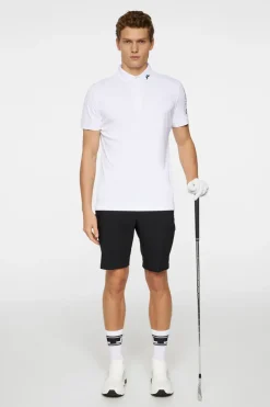 Golf|Polo Shirts<J.Lindeberg Tour Tech Slim Fit Polo White