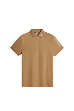 Golf|Polo Shirts<J.Lindeberg Tour Tech Slim Fit Polo TigersEye