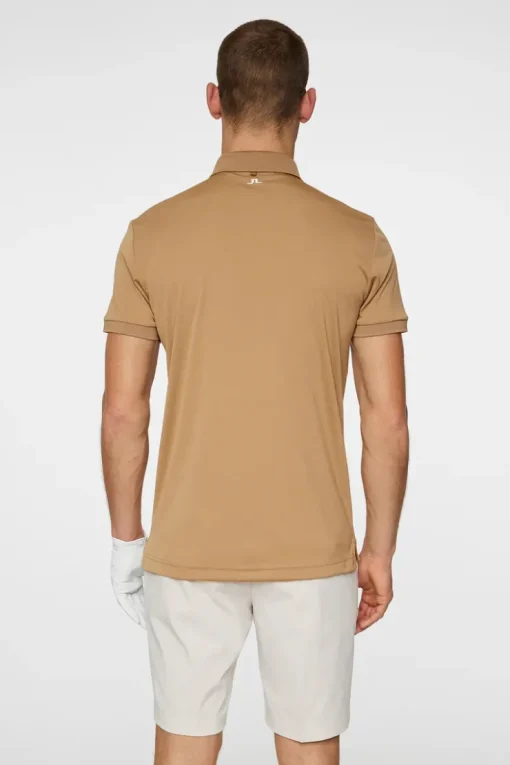 Golf|Polo Shirts<J.Lindeberg Tour Tech Slim Fit Polo TigersEye
