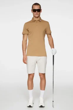 Golf|Polo Shirts<J.Lindeberg Tour Tech Slim Fit Polo TigersEye