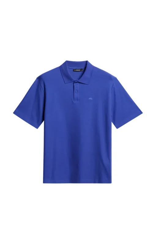 Polo Shirts|Tops<J.Lindeberg Trond Polo Pique ClematisBlue