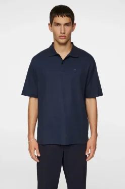 Polo Shirts|Tops<J.Lindeberg Trond Polo Pique JLNavy
