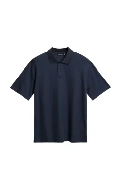 Polo Shirts|Tops<J.Lindeberg Trond Polo Pique JLNavy