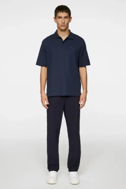 Polo Shirts|Tops<J.Lindeberg Trond Polo Pique JLNavy