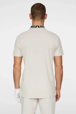 Golf|Polo Shirts<J.Lindeberg Tyson Polo Moonbeam