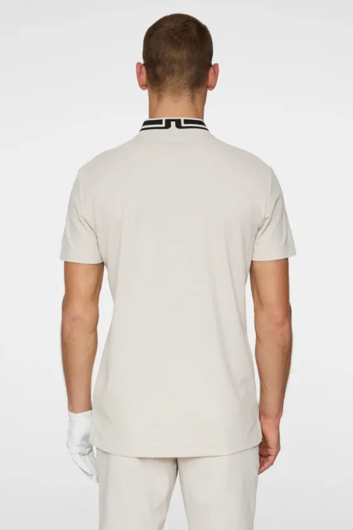 Golf|Polo Shirts<J.Lindeberg Tyson Polo Moonbeam
